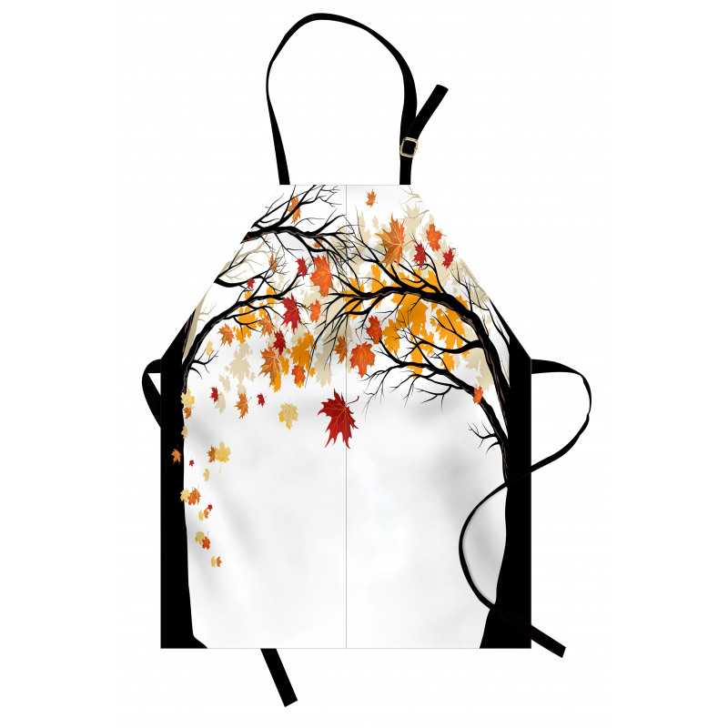 Trees with Dried Leaves Apron