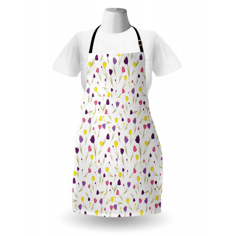 Tulips Spring Romantic Apron