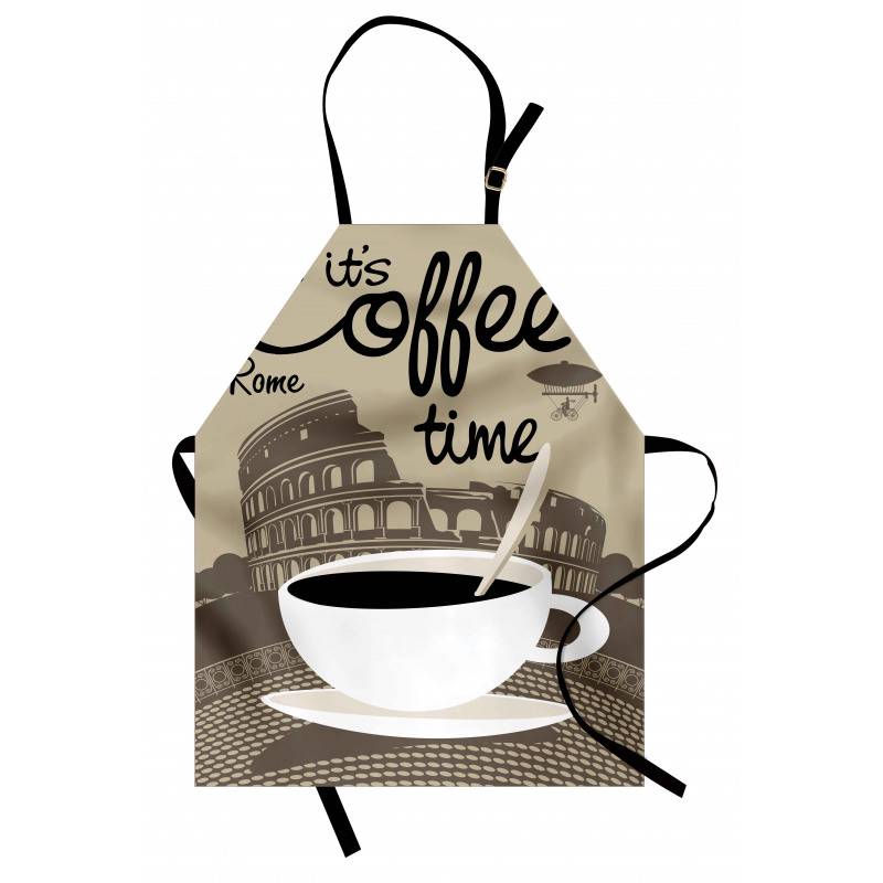 Rome Landmark Drink Cup Apron