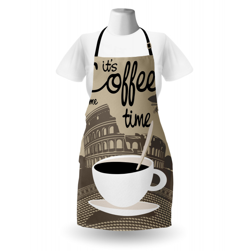 Rome Landmark Drink Cup Apron