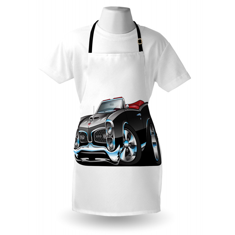 Nostalgic Sports Car Apron