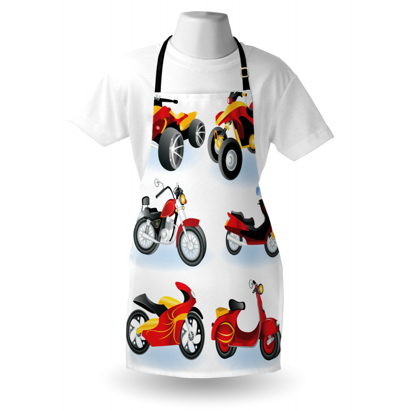 Motorcycle Hippie Apron