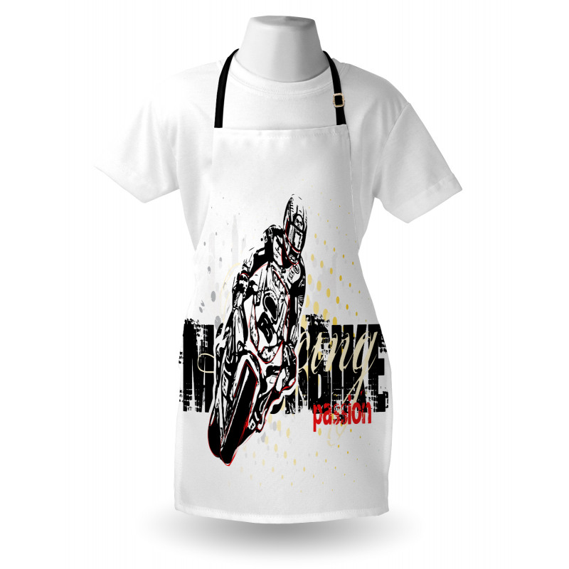 Grungy Race Passion Apron