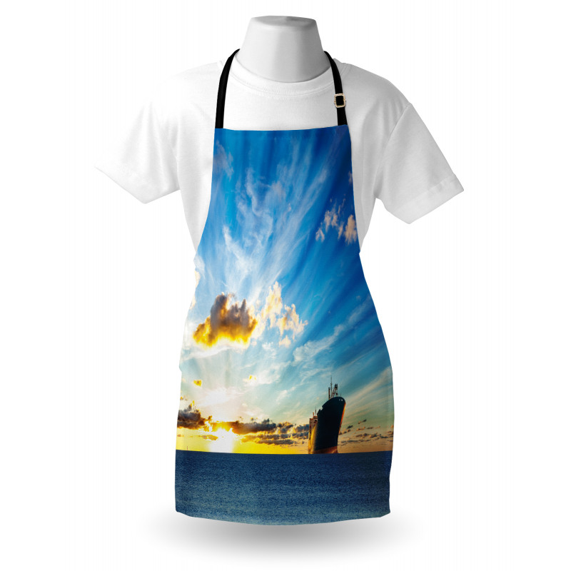 Sea at Sunset Ship Apron