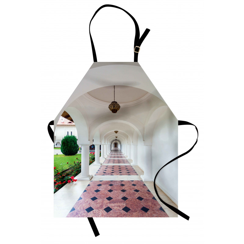 Arched Colonnade Hallway Apron