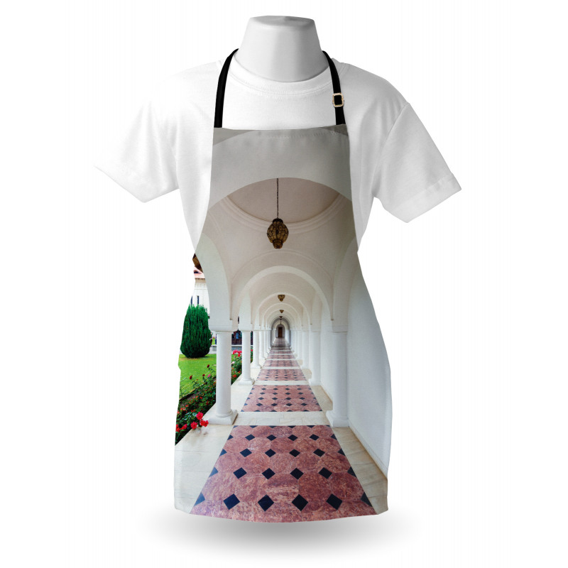 Arched Colonnade Hallway Apron