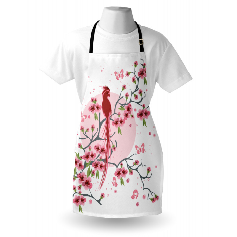 Mythical Phoenix Bird Apron