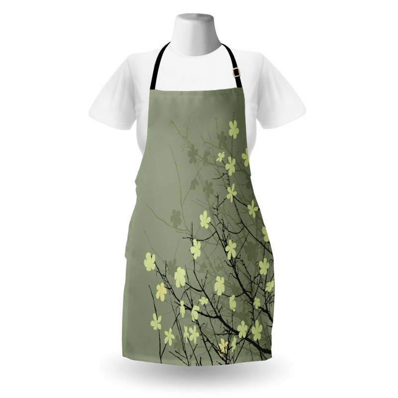 Retro Floral Apron