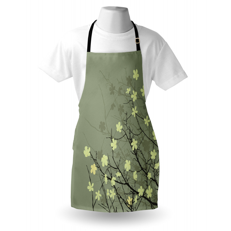 Retro Floral Apron