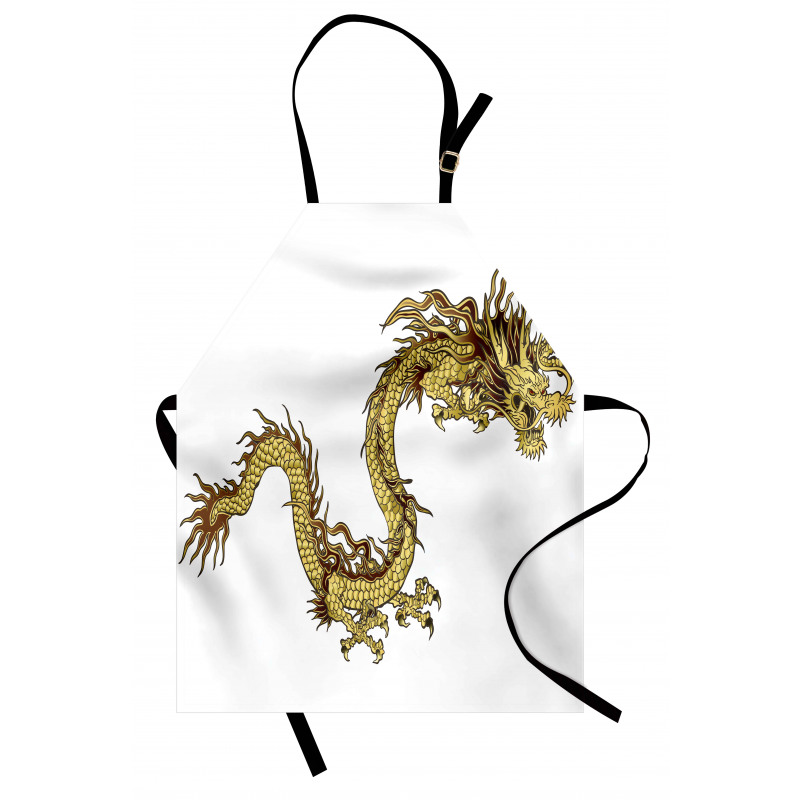 Fire Dragon Astrology Apron