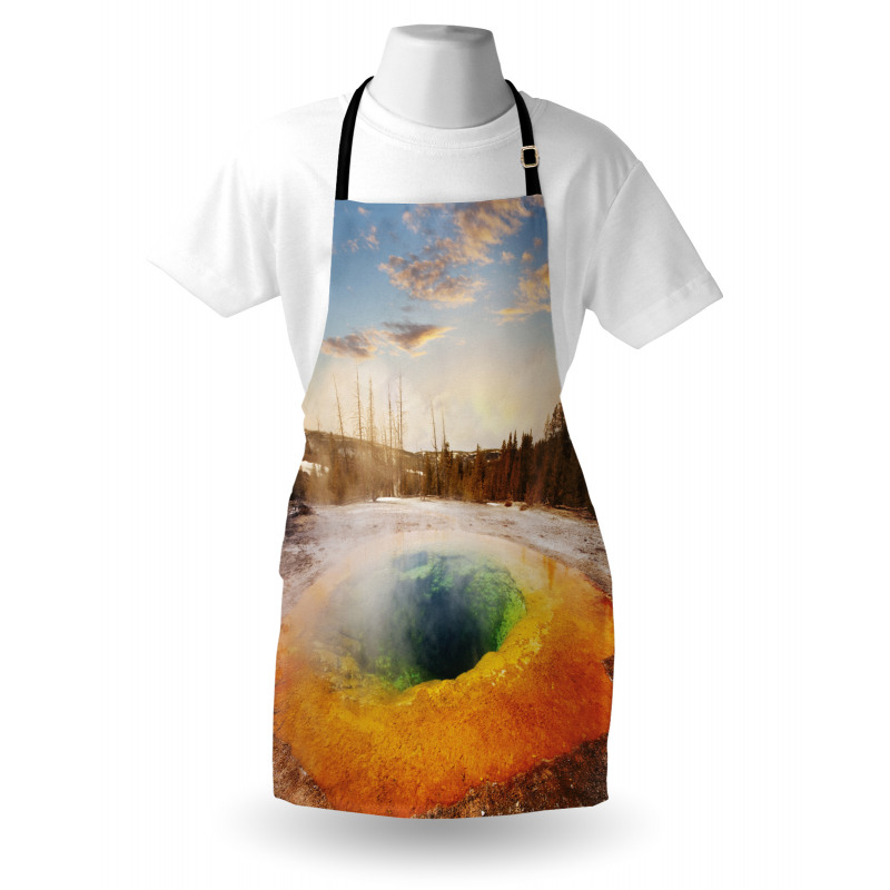 Morning Pool Park Apron