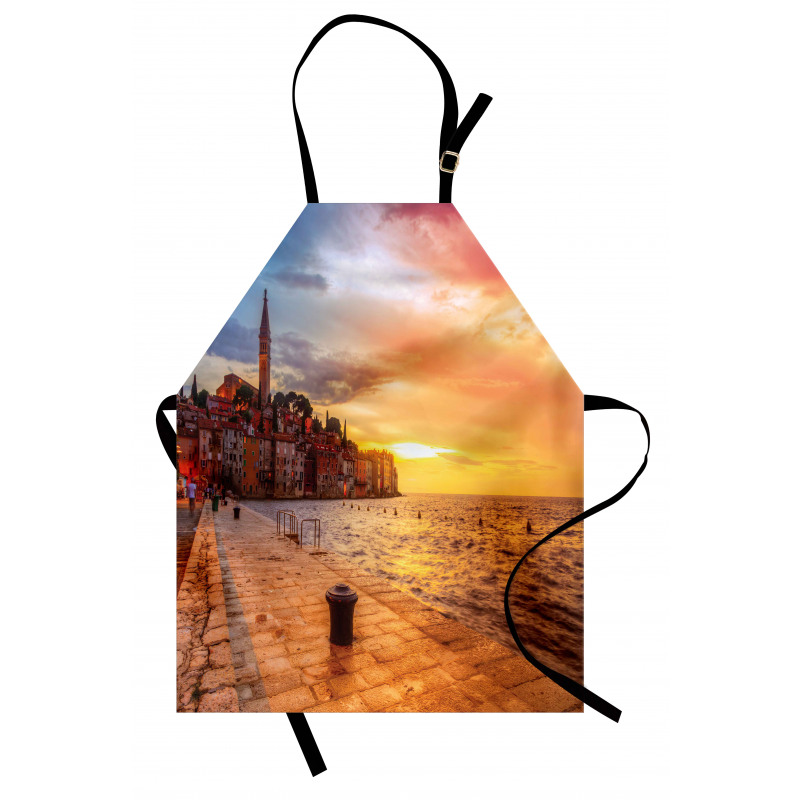 Sunset Seashore Coast Apron