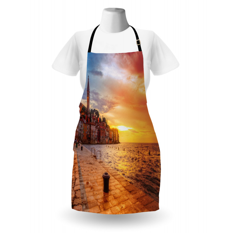 Sunset Seashore Coast Apron