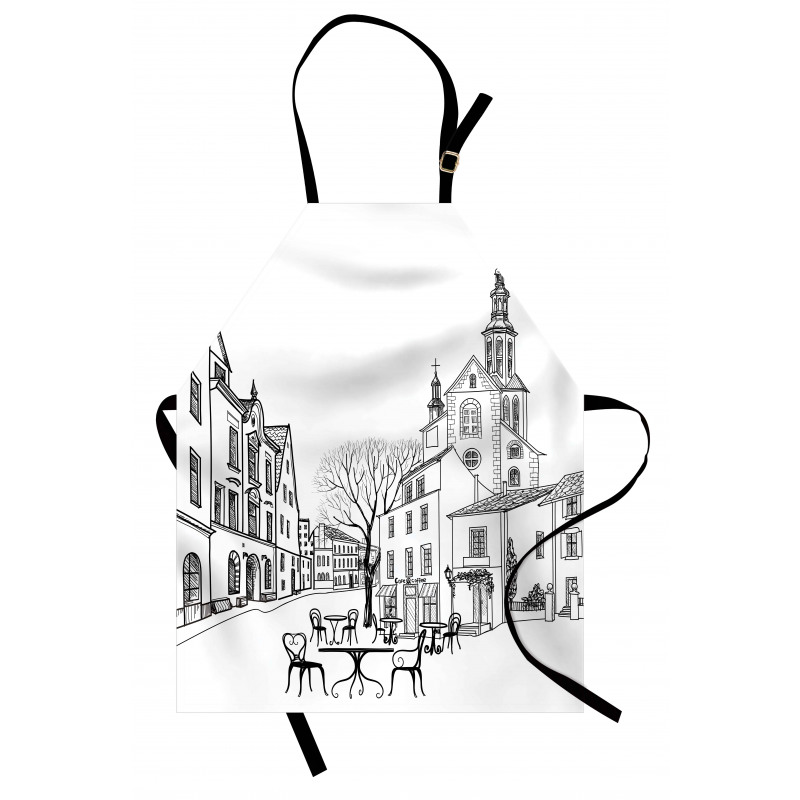 Old City Sketch Apron