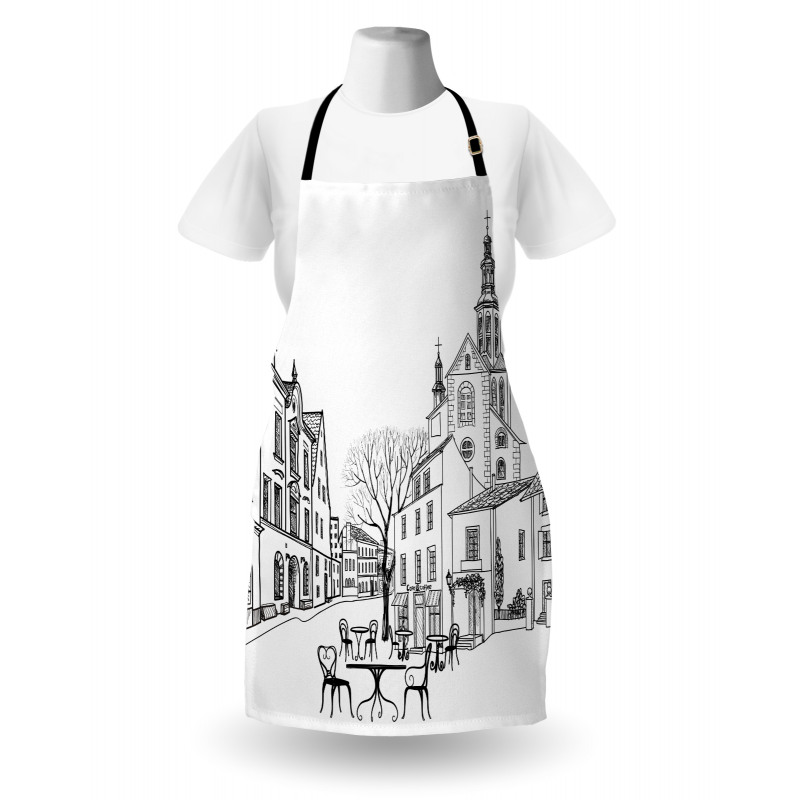 Old City Sketch Apron