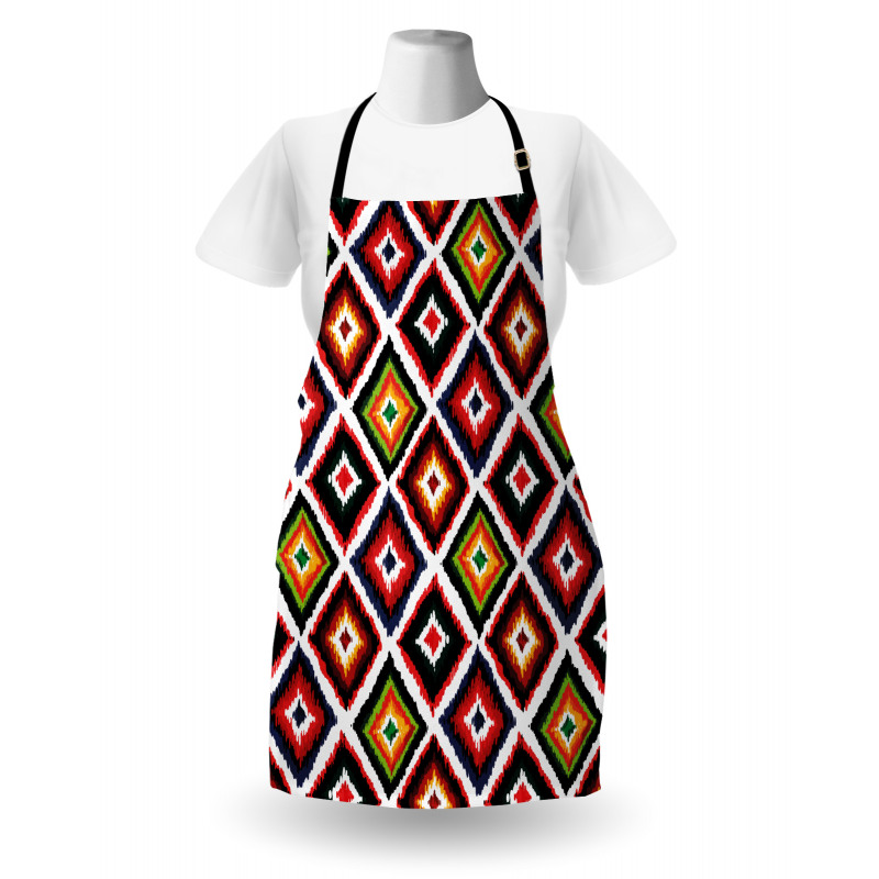 Vintage Folk Border Apron