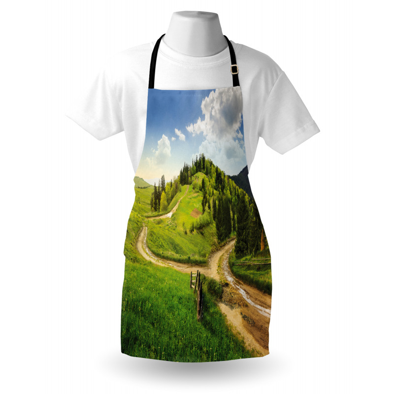 Hillside Meadow Trees Apron