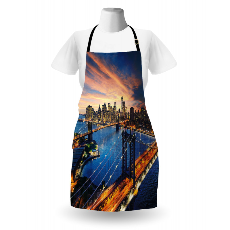 Sunset Cityscape Apron