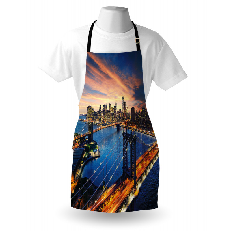 Sunset Cityscape Apron