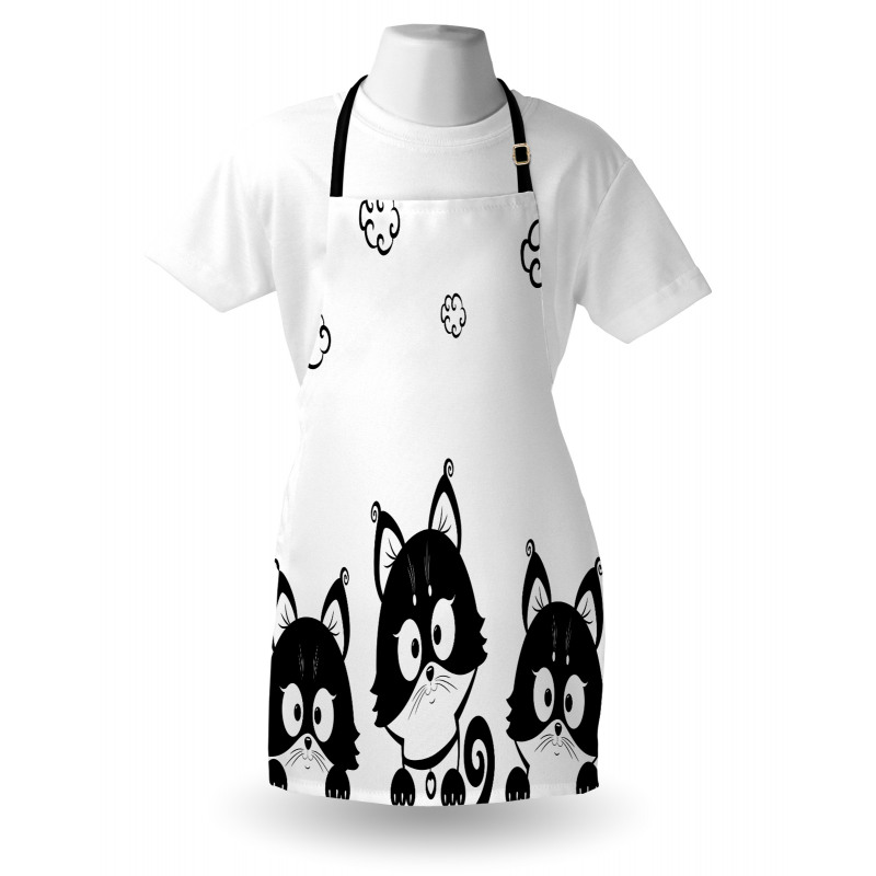 3 Kittens Apron