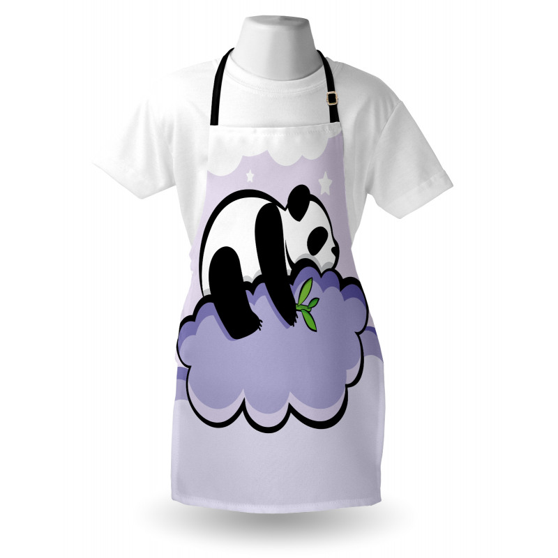 Sleeping Panda on Cloud Apron