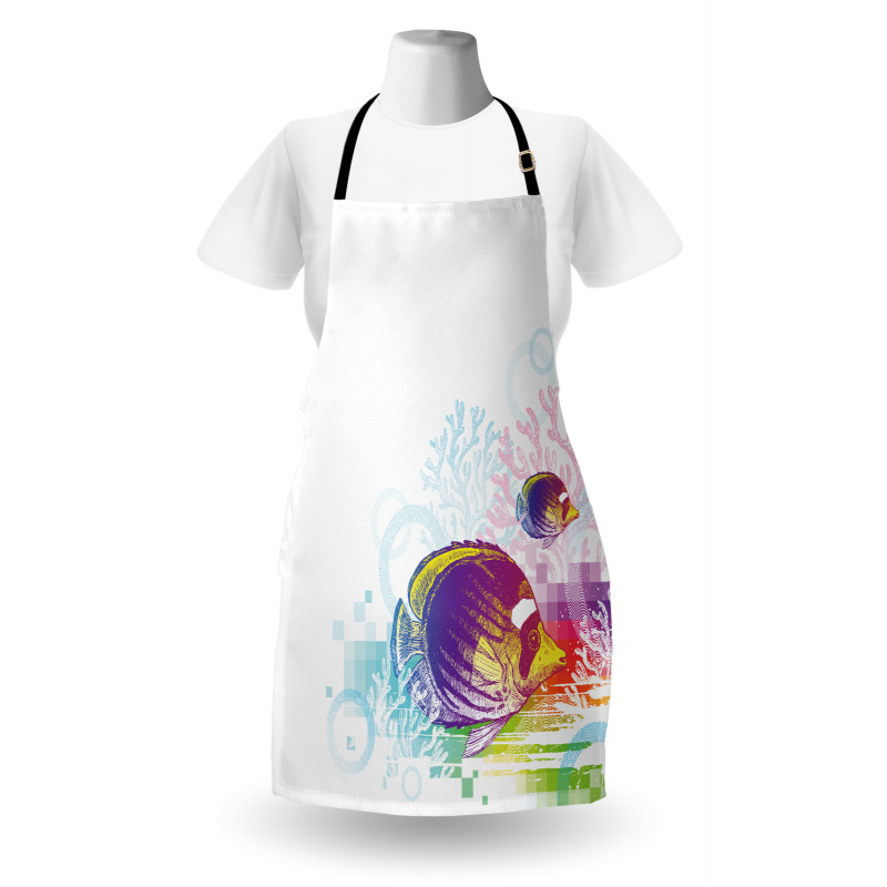 Fish Sea Theme Apron