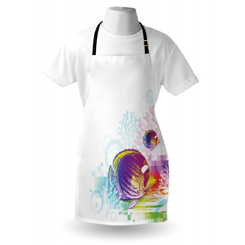 Fish Sea Theme Apron