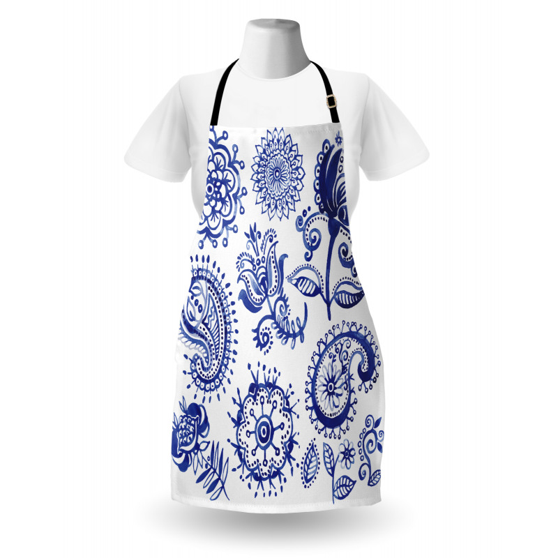 Watercolor Mandala Apron