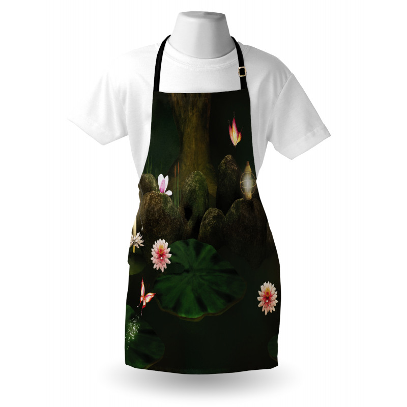 Mystic Forest with Candle Apron