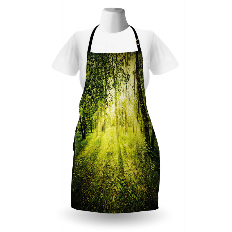 Scenic Morning in Nature Apron