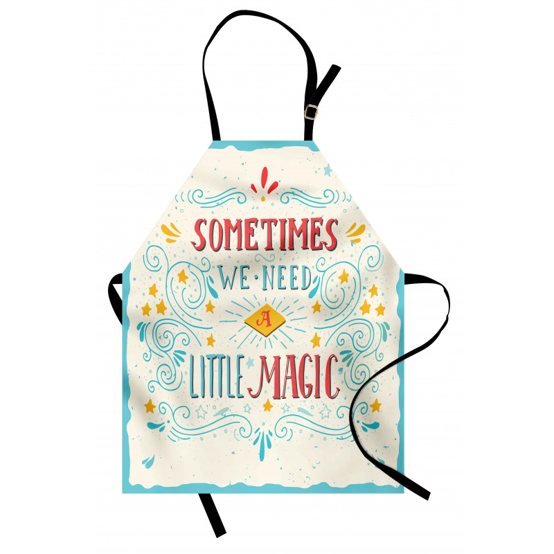 Magic Words Art Apron