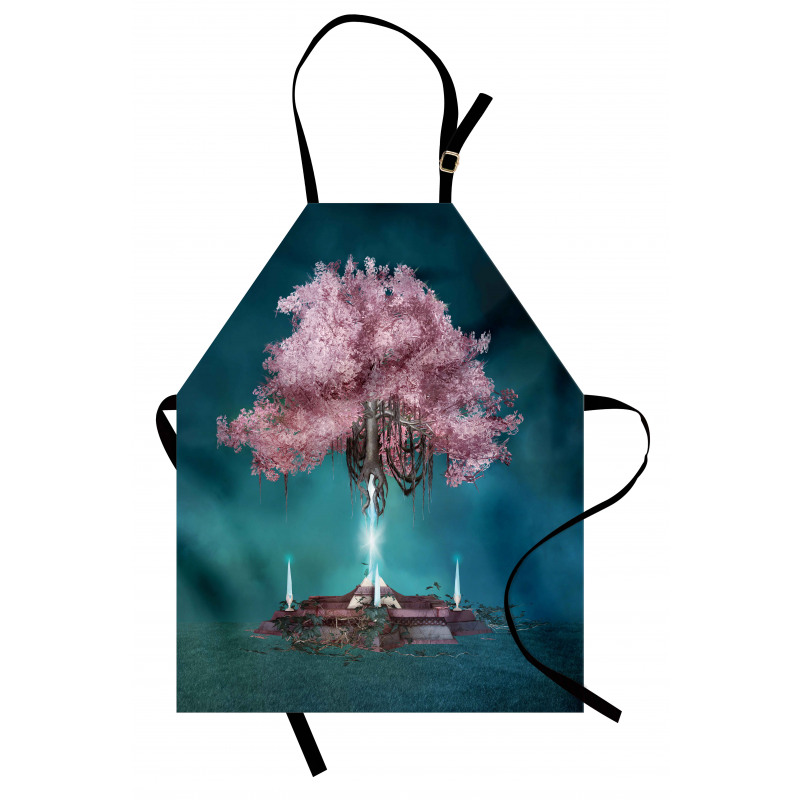 Pink Blossom Art Apron