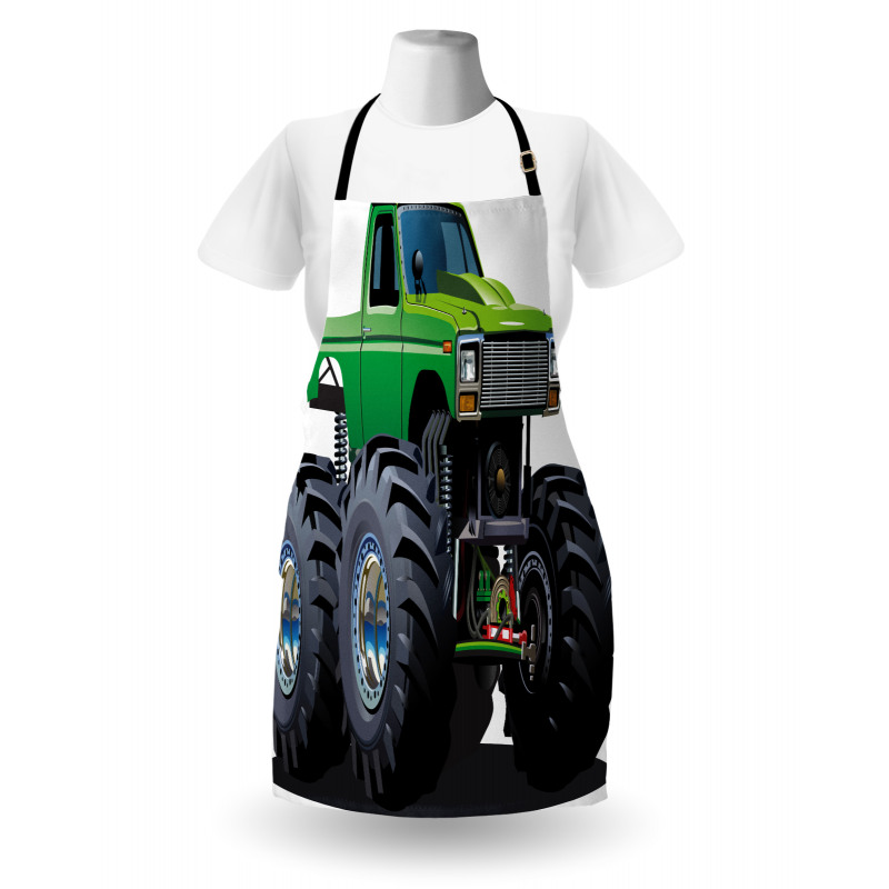 Monster Pickup Truck Apron