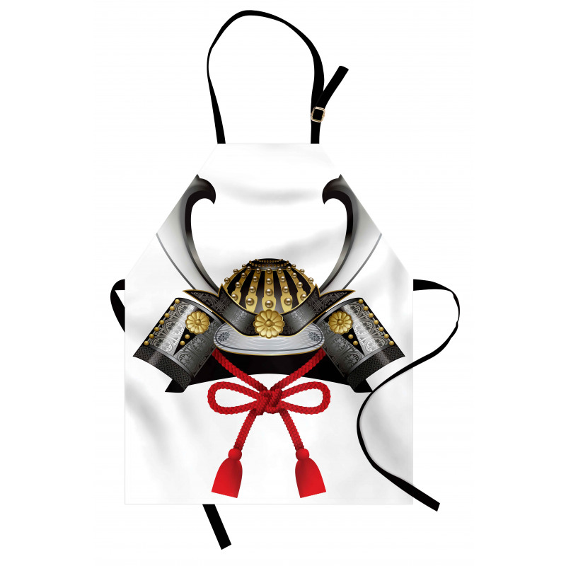 Samurai Kabuto Mask Apron