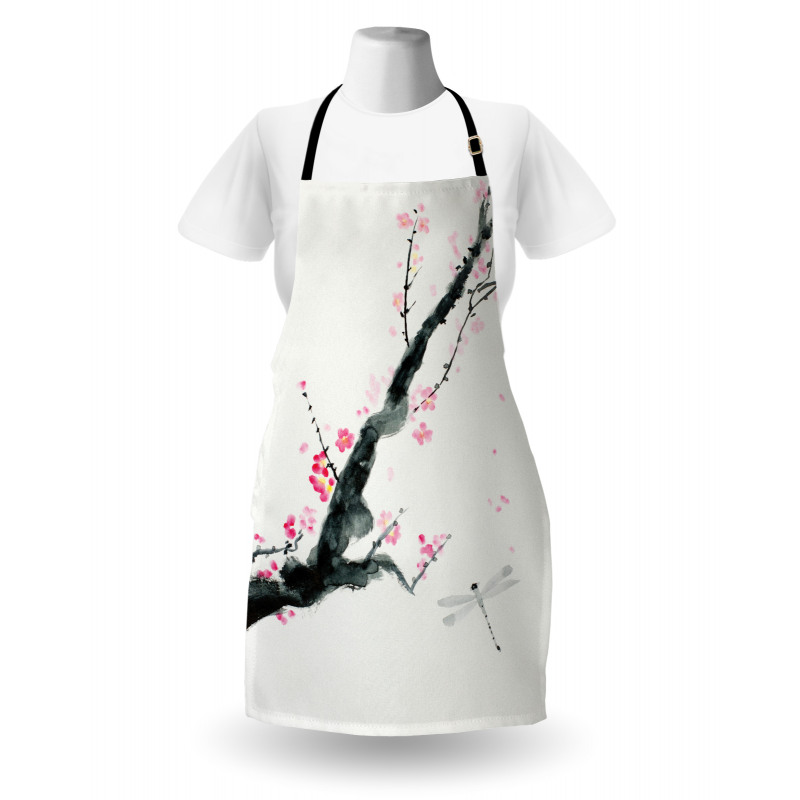 Cherry Sakura Tree Apron