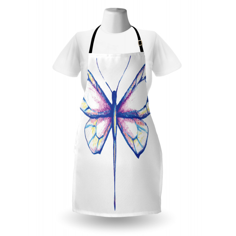 Butterfly Design Art Apron