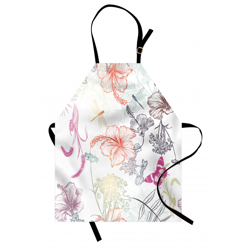 Hibiscus Moth Ornate Apron