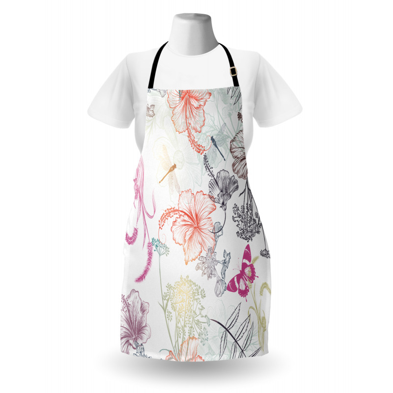 Hibiscus Moth Ornate Apron