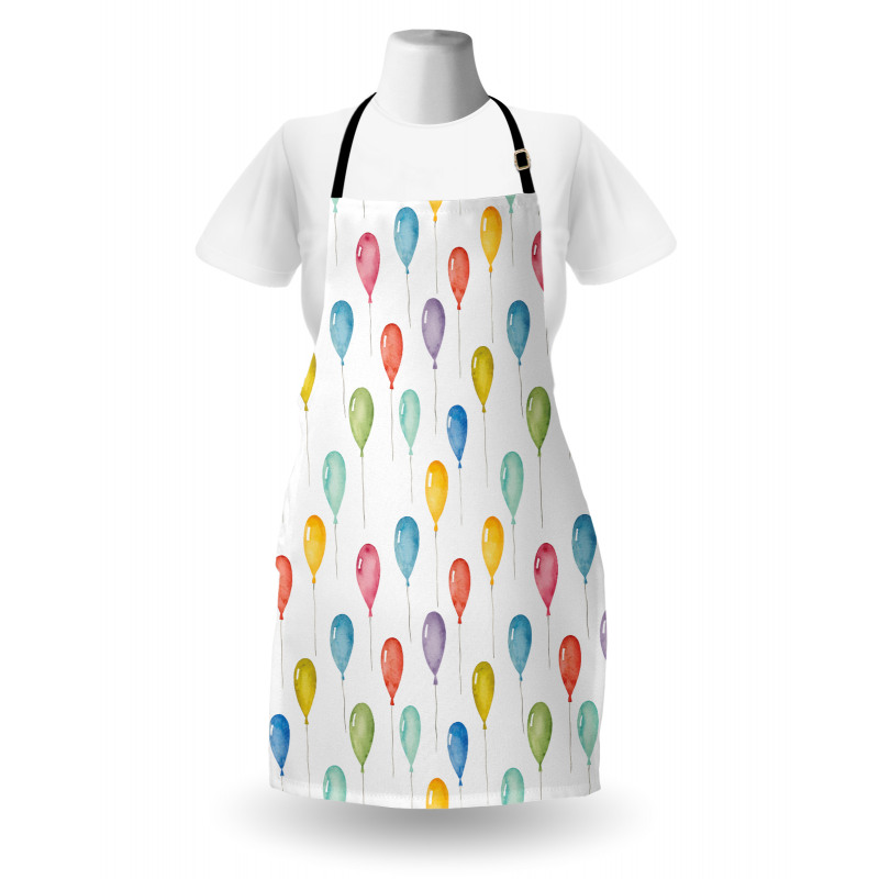 Colorful Balloons Apron