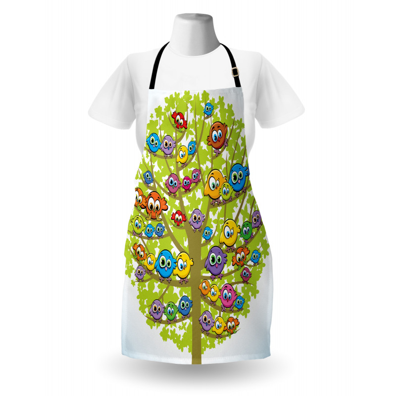 Canary Bird Fun Family Apron