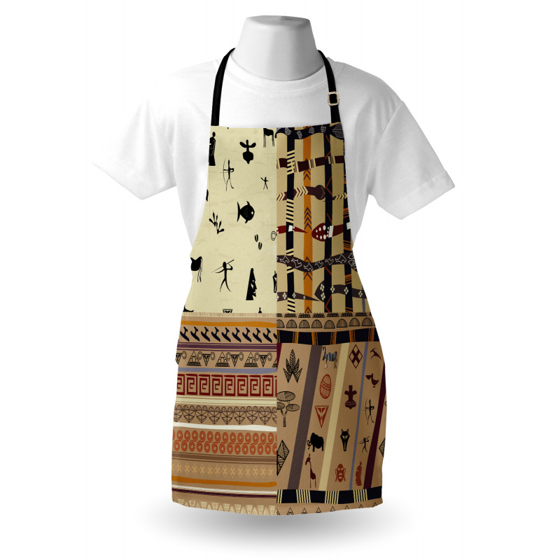 Primitive Native Animals Apron