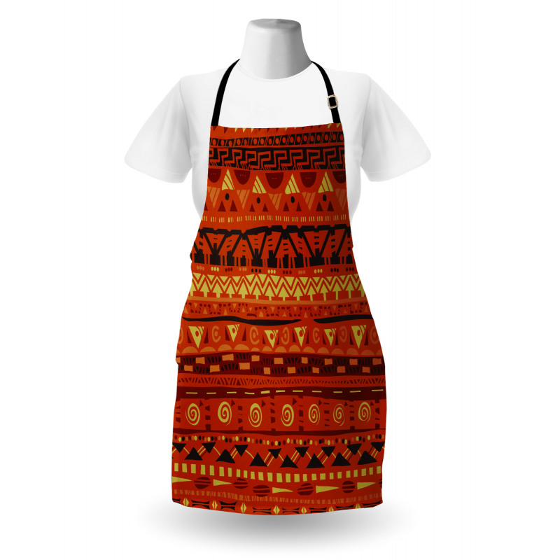 Geometric Art Apron