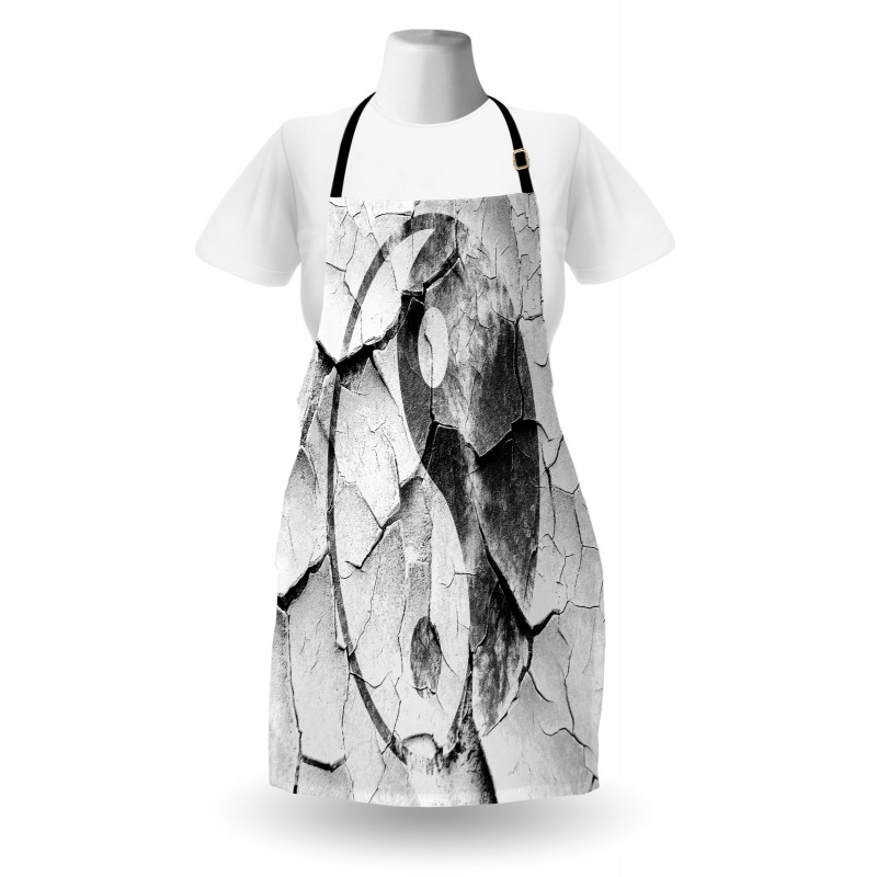 Ying Yang Grunge Display Apron