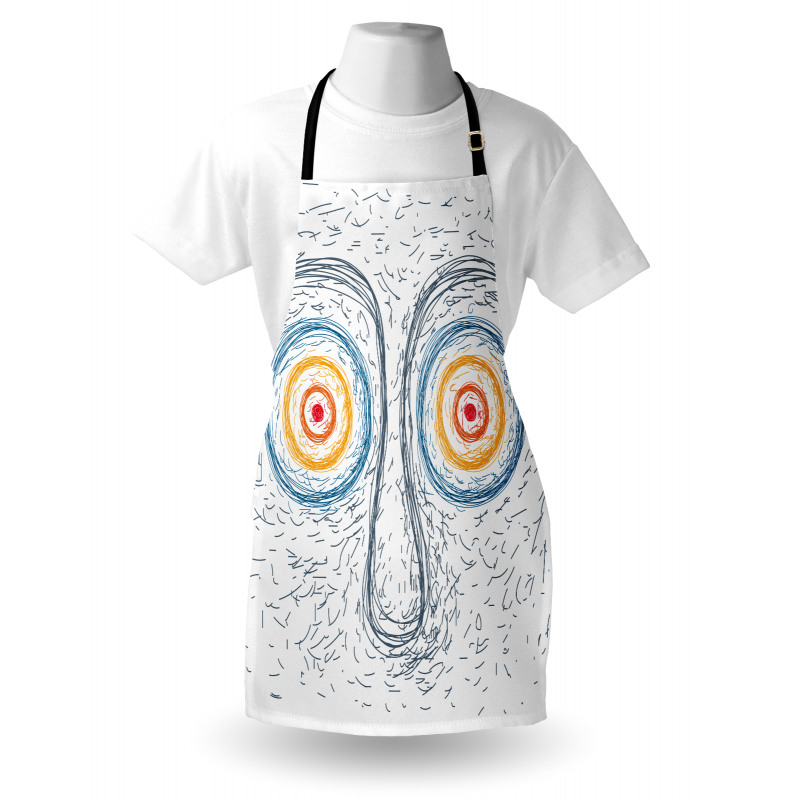 Face Hypnotic Eyes Apron