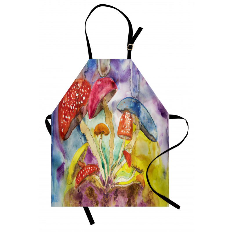 Watercolor Forest Apron