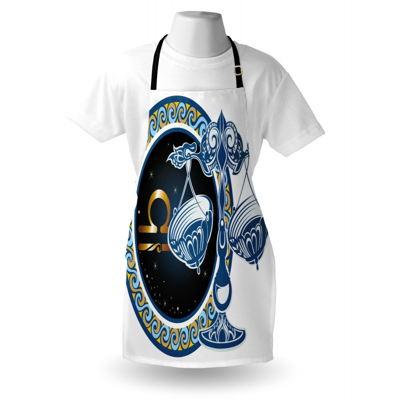 Libra Sign Astrological Apron