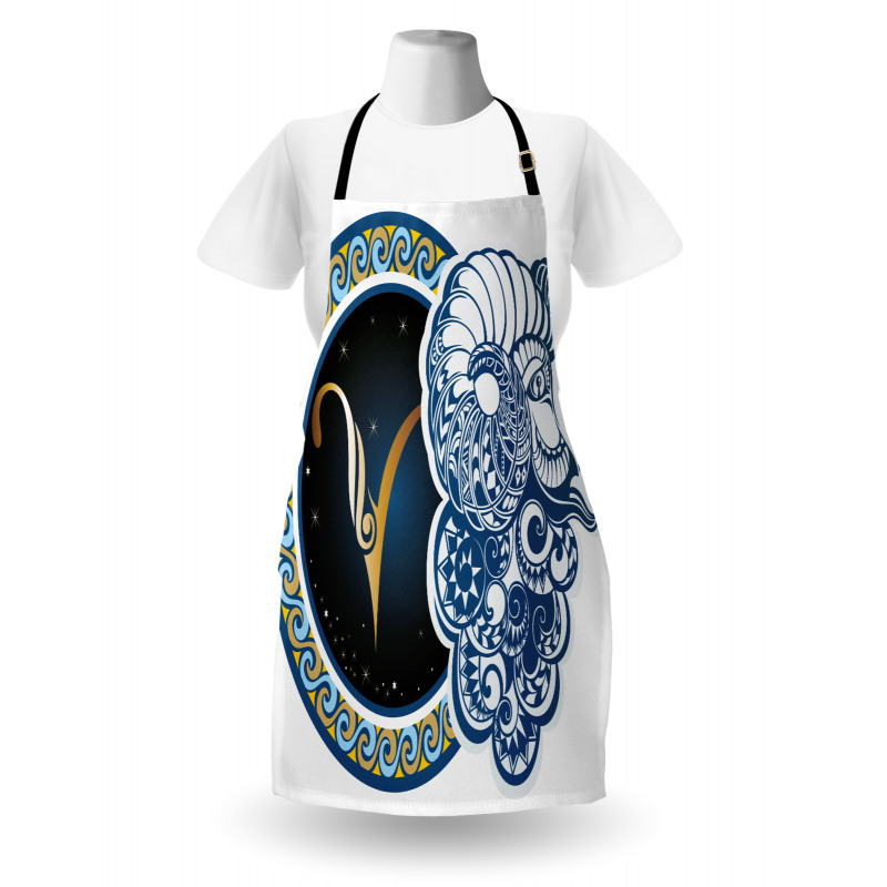 Astrology Aries Sign Apron