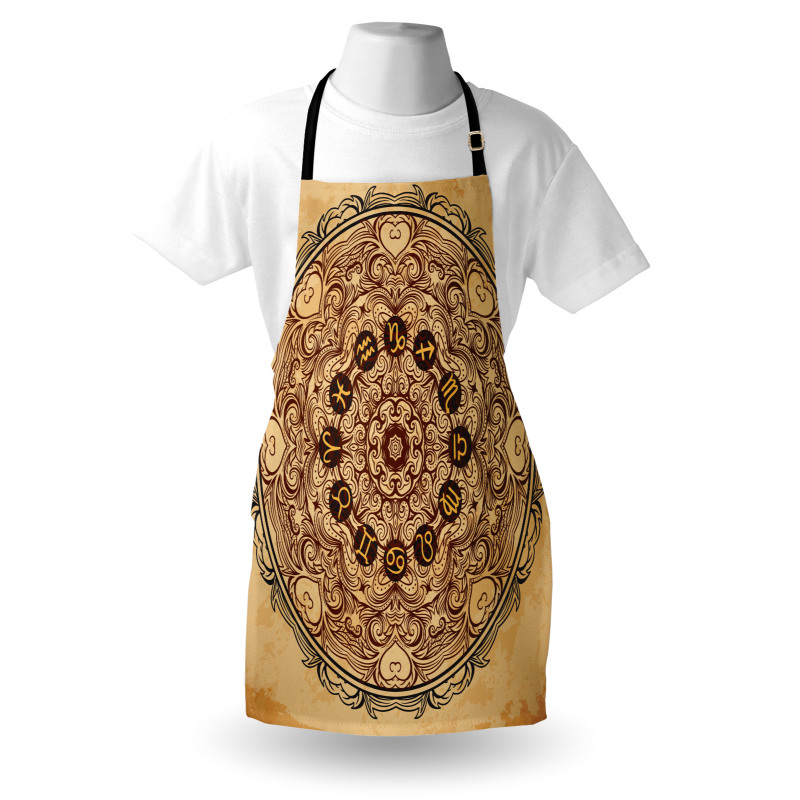 Eastern Mandala Zodiac Apron