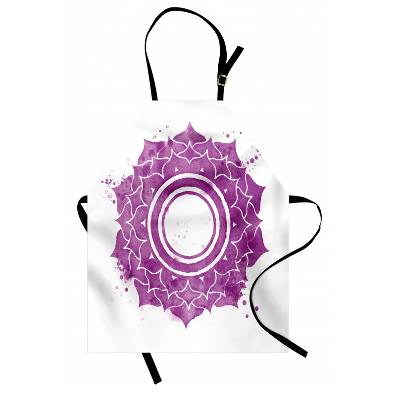 Mandala Chakra Splash Apron