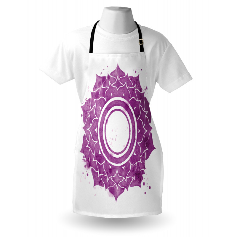 Mandala Chakra Splash Apron